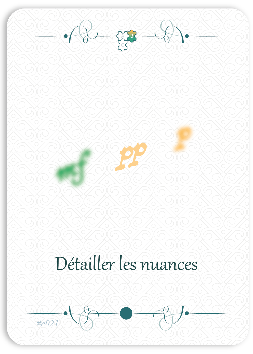 Détailler les nuances