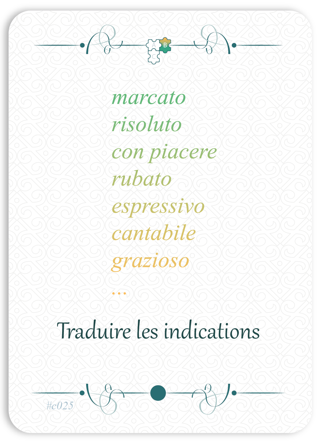 Traduire les indications