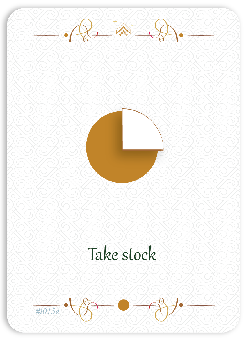 Take stock