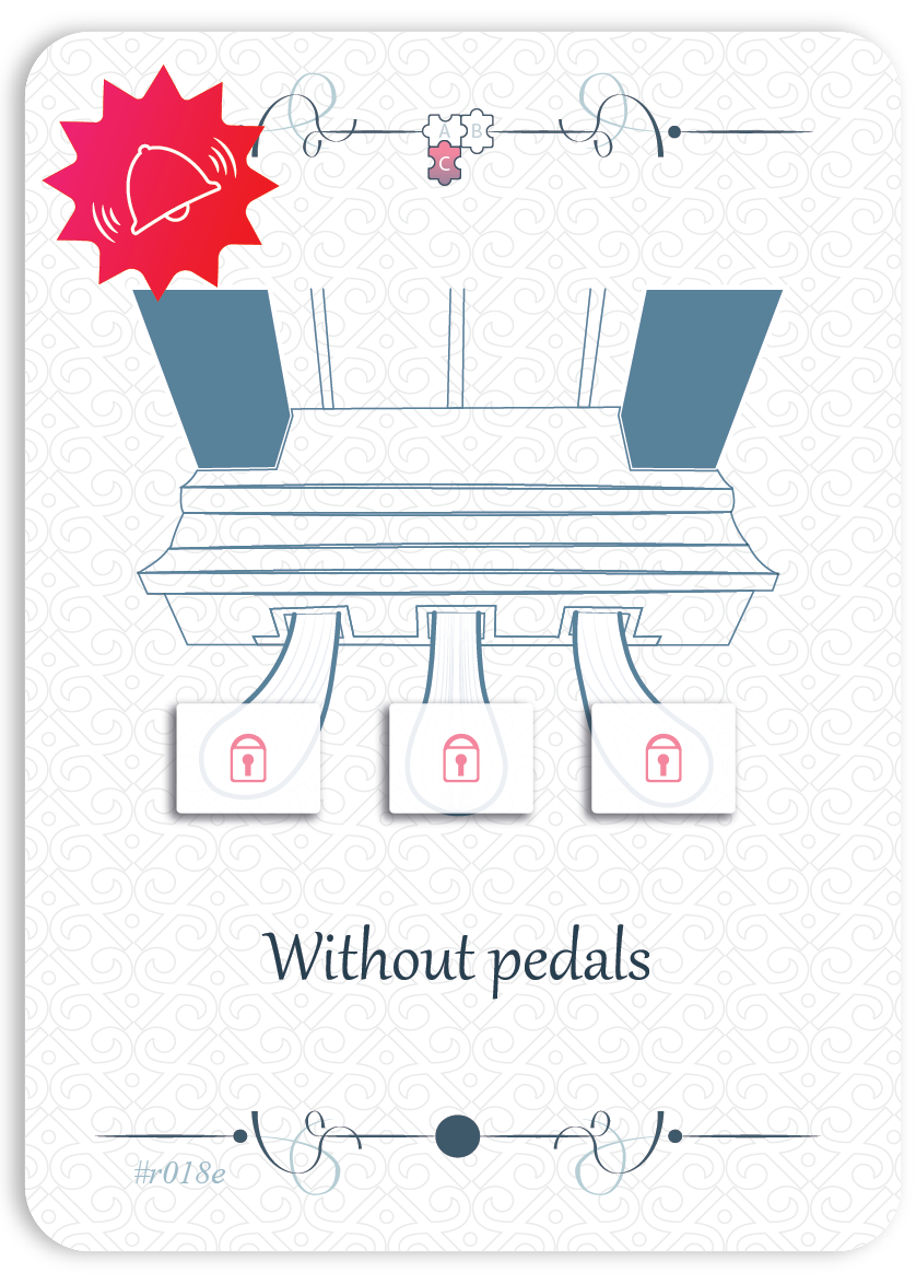 Without pedals