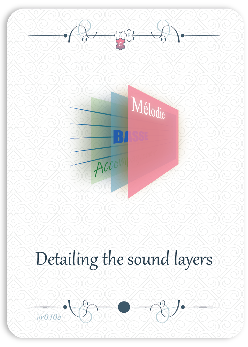 Detailing the sound layers