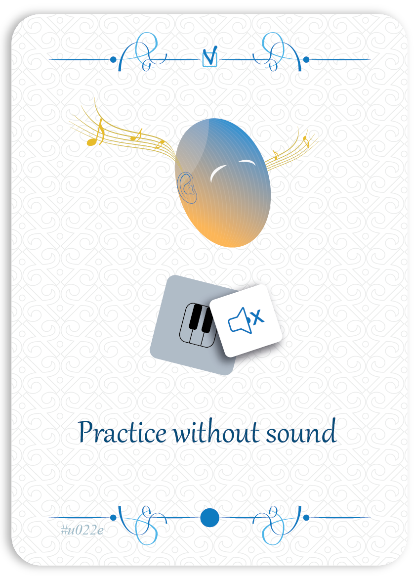 Practice without sound
