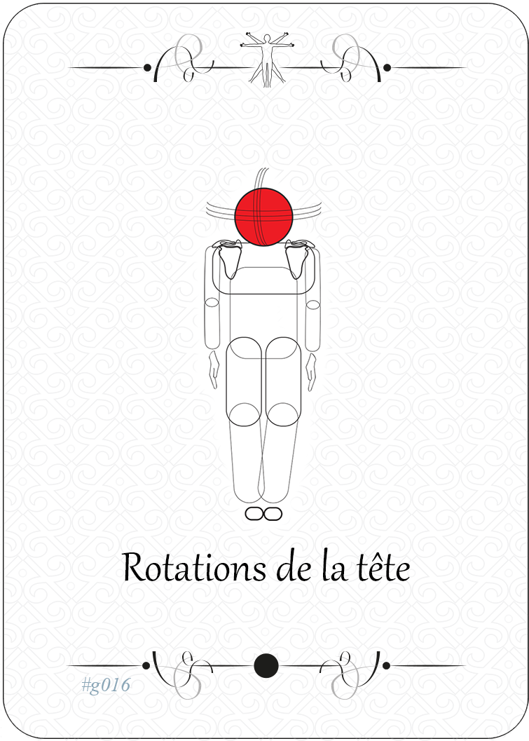 Rotation de la tête