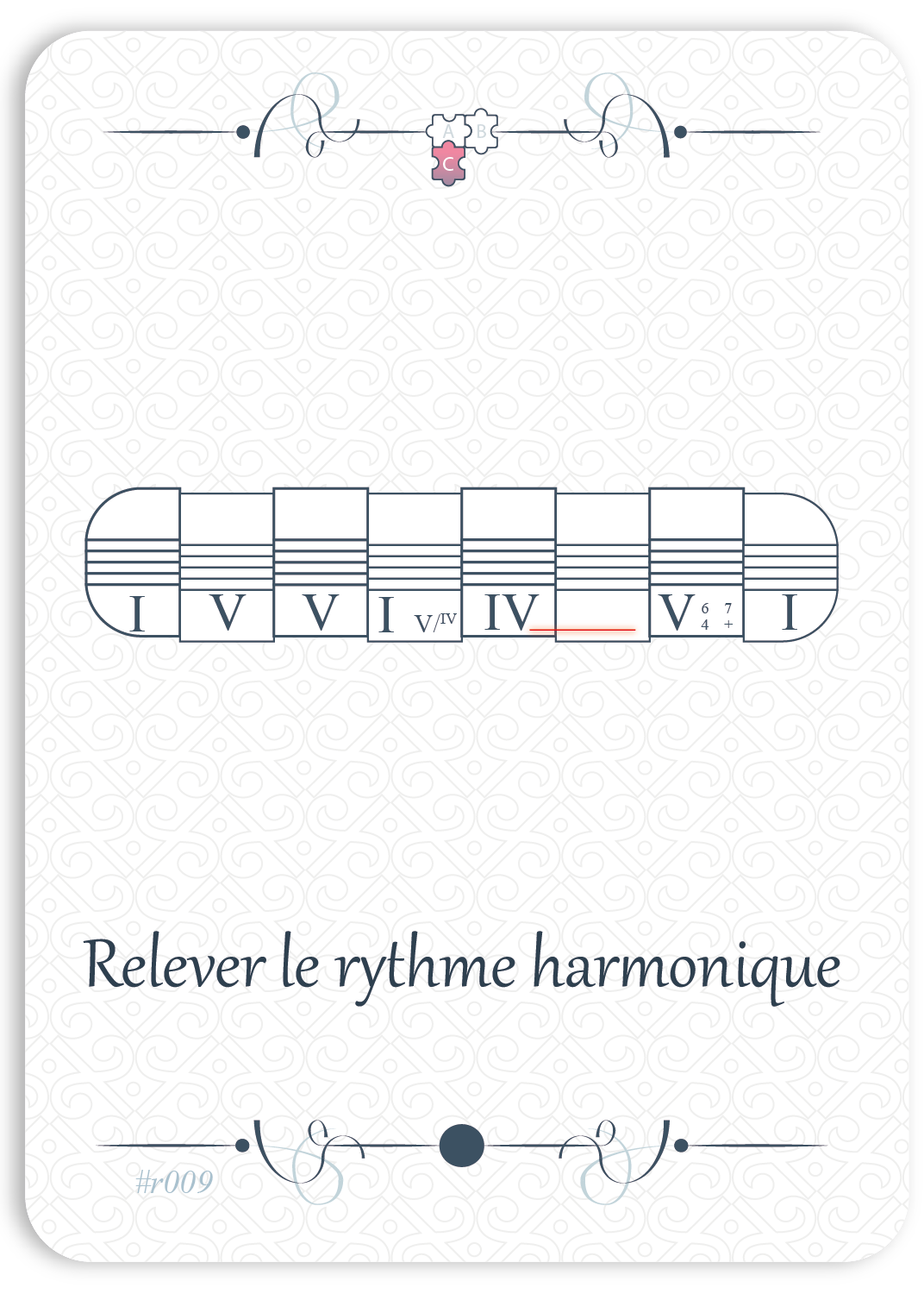 Relever le rythme harmonique