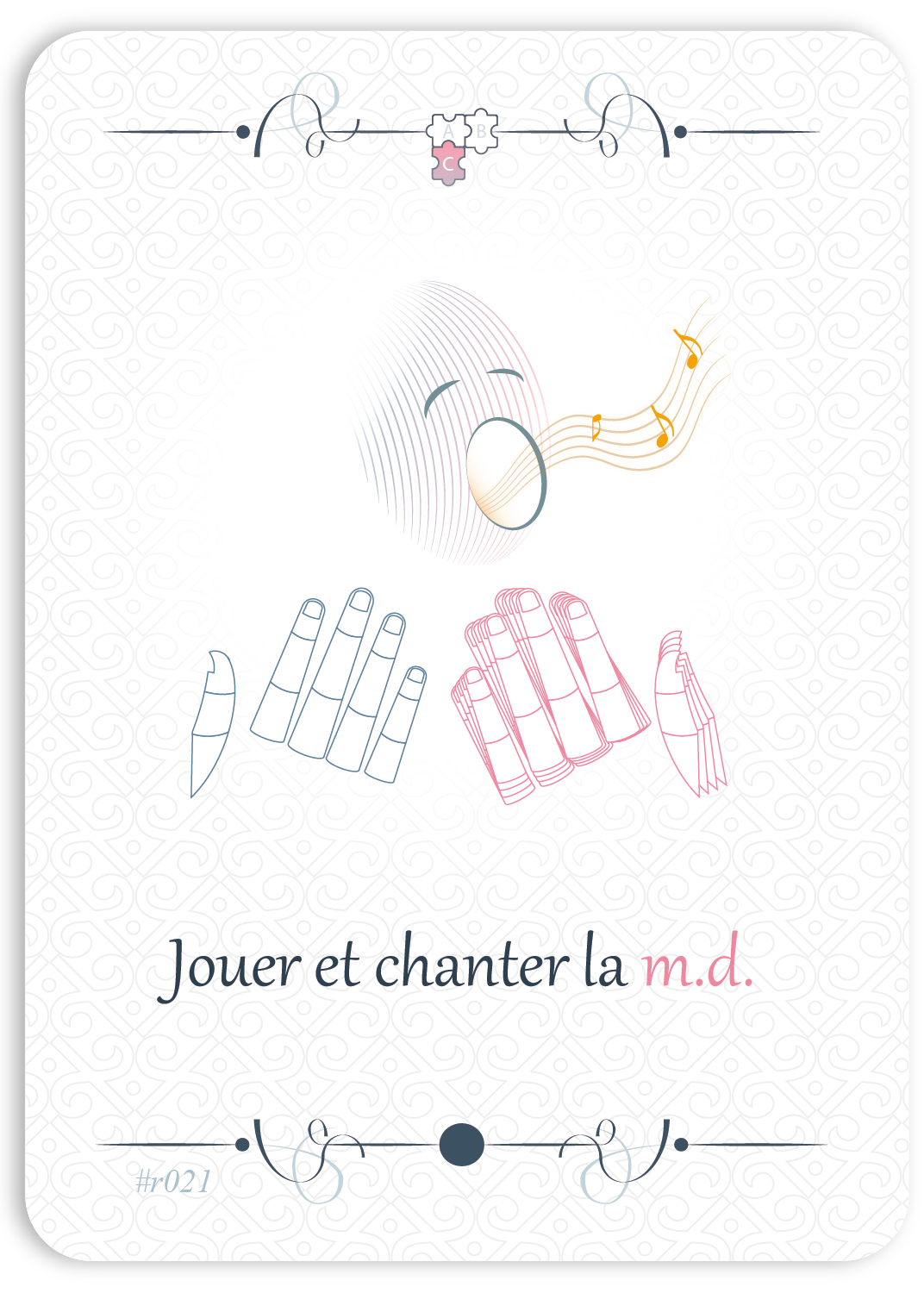 Jouer en chantant la m.d.