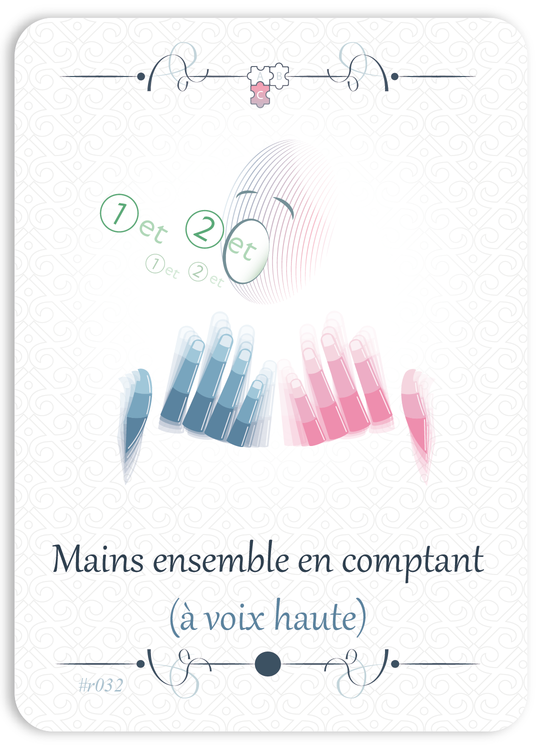 Mains ensemble en comptant les temps