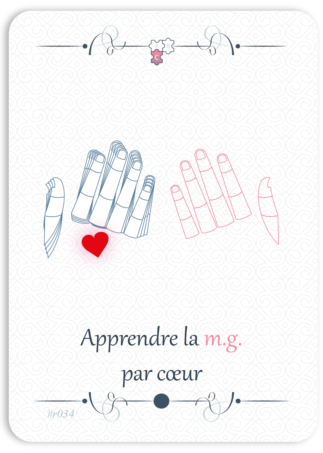 Apprendre la m.g. par cœur