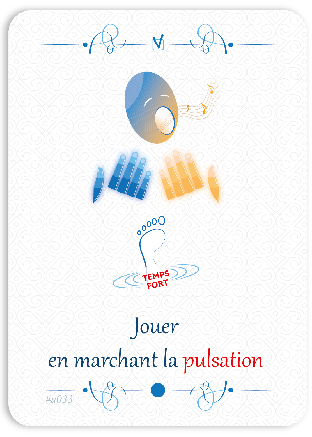 Jouer en marchant la pulsation